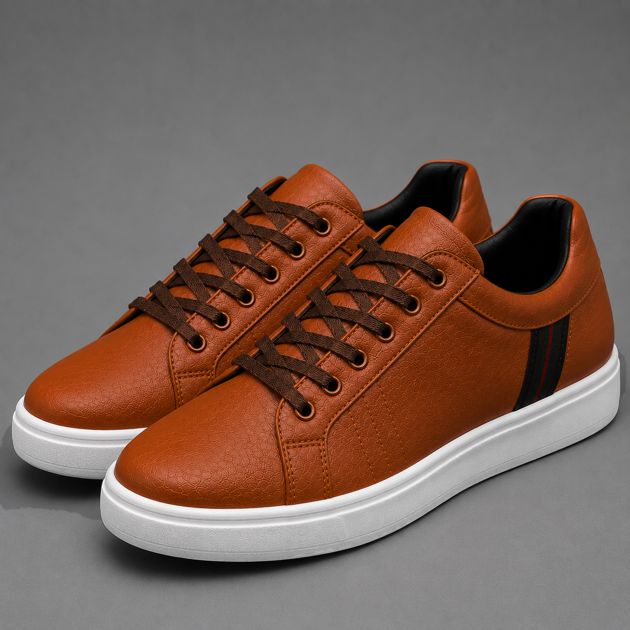 Men's Brown Casual Sneakers