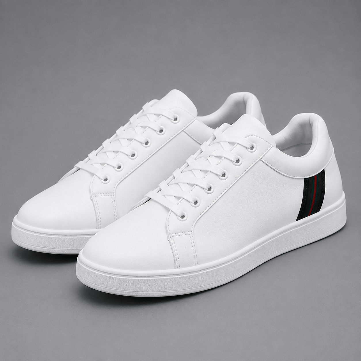Men's White Casual Sneakers